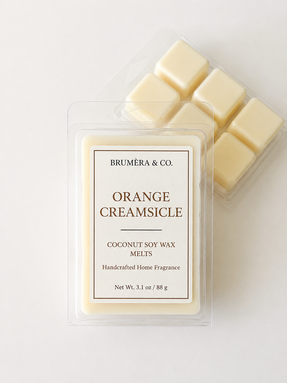 Orange Creamsicle Coconut Soy Wax Melts